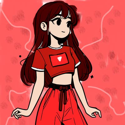 girl in a cute crop top