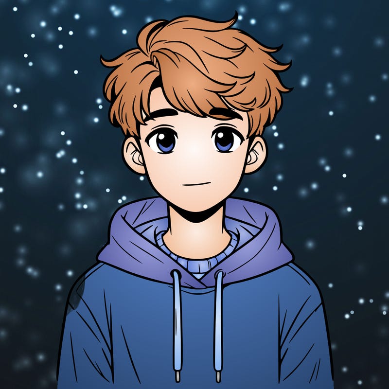 teenager boy with sweatshirt