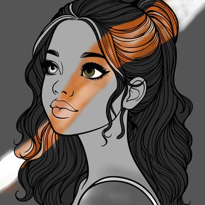 beautiful realistic girl