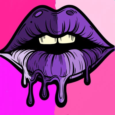 lips that look realistic and drip