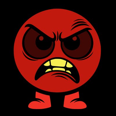 anger character inside out face