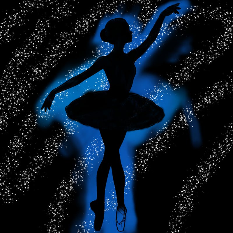 realistic ballerina