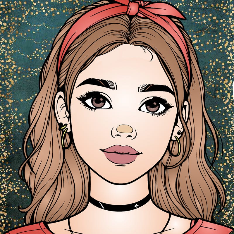 realistic teenage girl