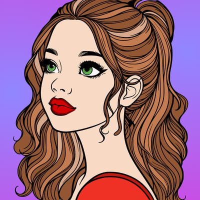 beautiful realistic girl