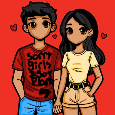 boyfriend and girlfriend