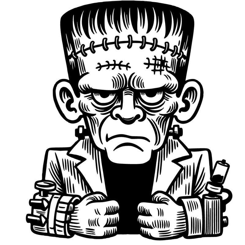 vintage frankenstein