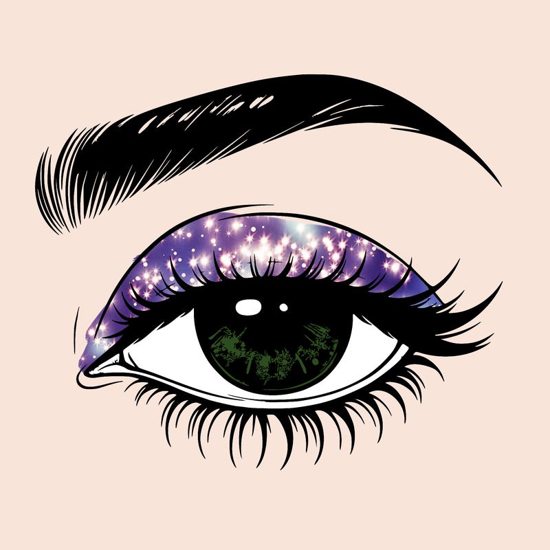 eye closed realistic