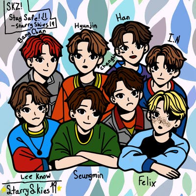 stray kids kpop group logo