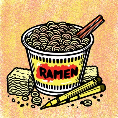 ramen noodles