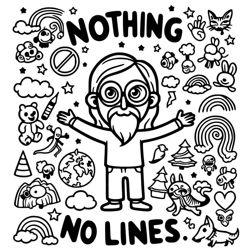 nothing no lines