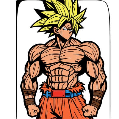 goku realistic