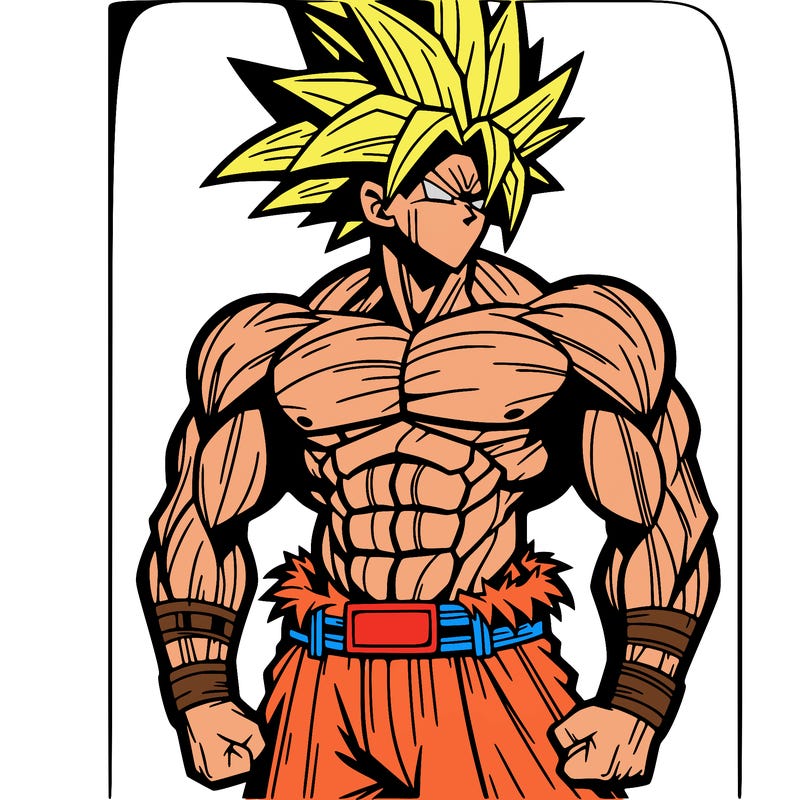 goku realistic