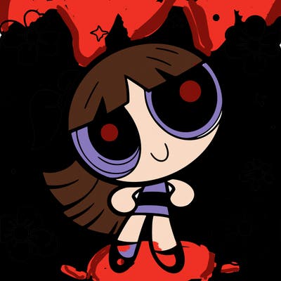 a powerpuff girl