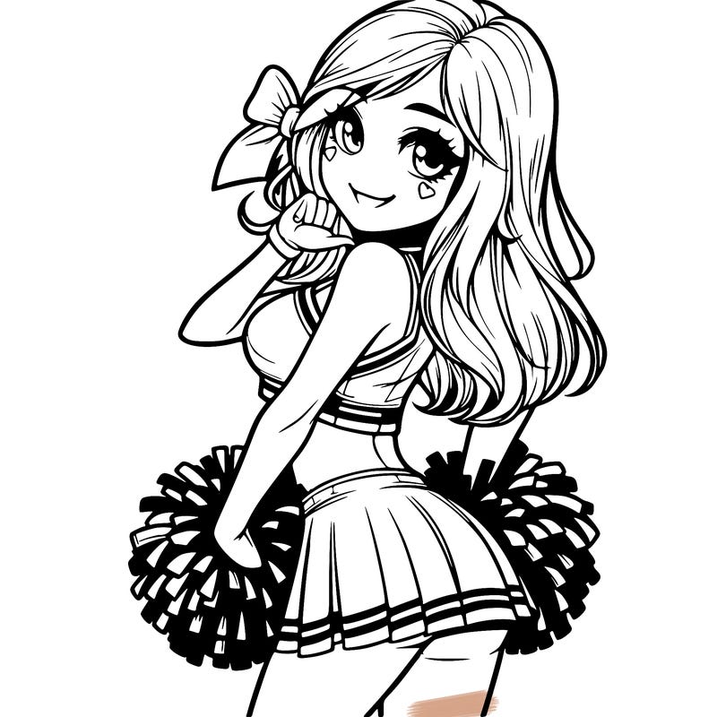 realistic cheerleader