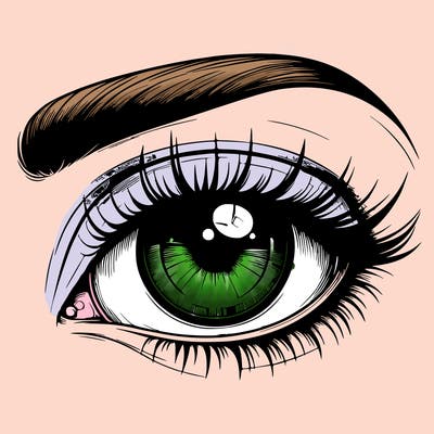 realistic eye