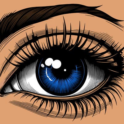 realistic eye