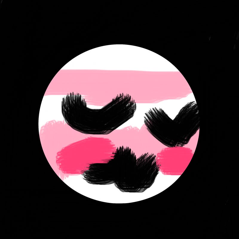 a circle with nothing around it