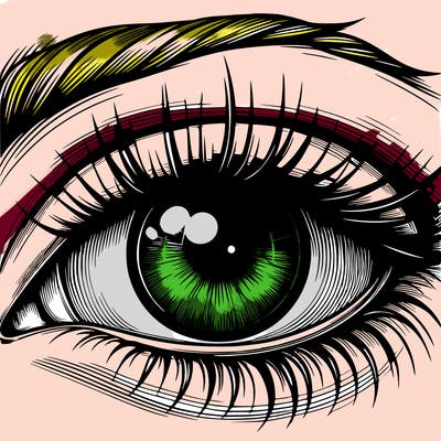 realistic eye