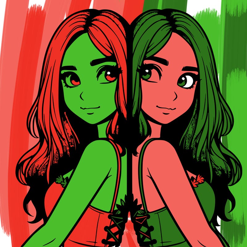 a realistic girl split