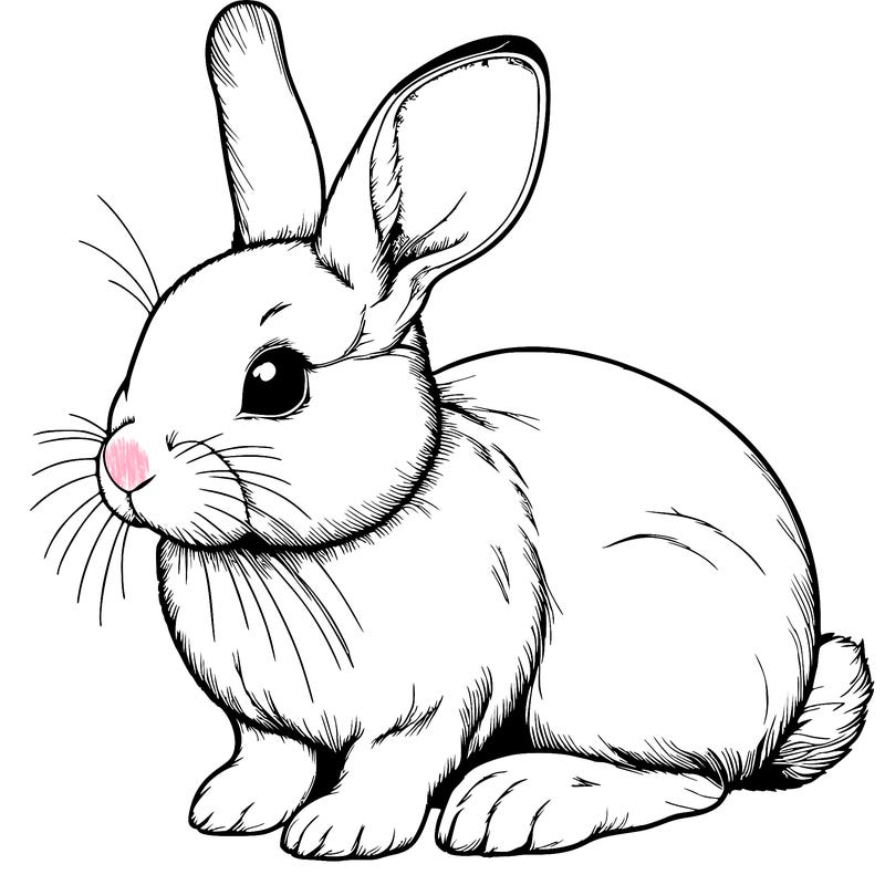 realistic rabbit