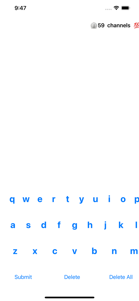 Palabra Cadabra - Interface de teclado de alto contraste do jogo de quebra-cabeça de palavras Palabra Cadabra