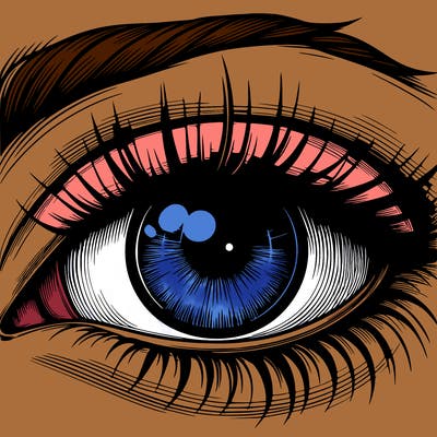 realistic eye