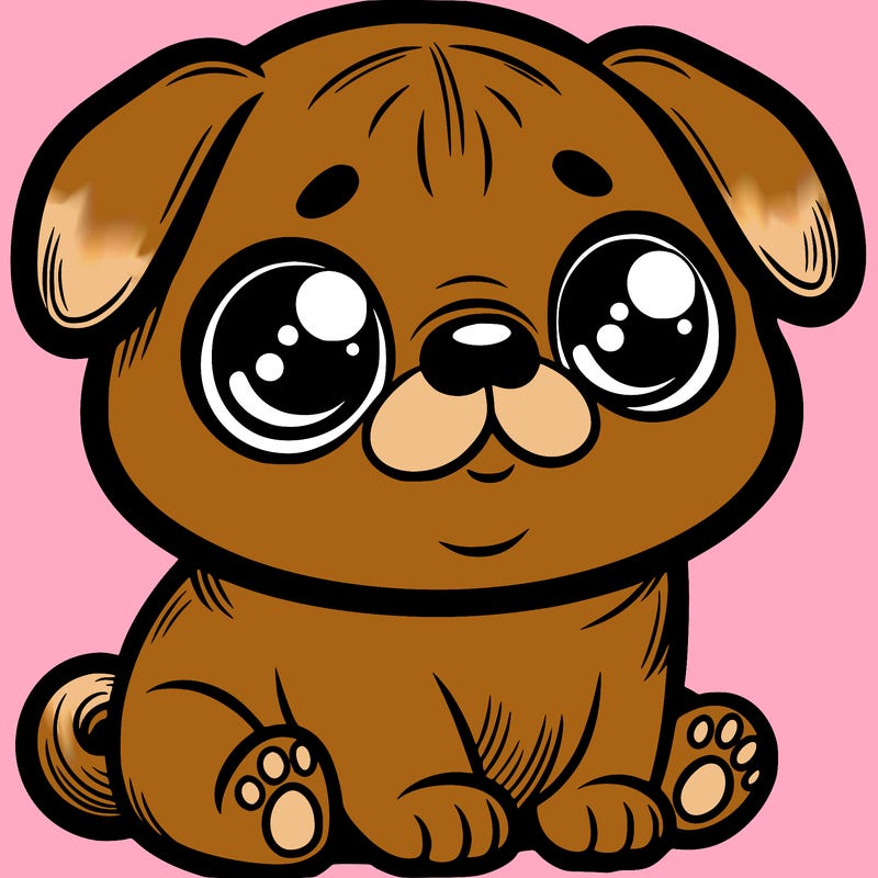 cute pug