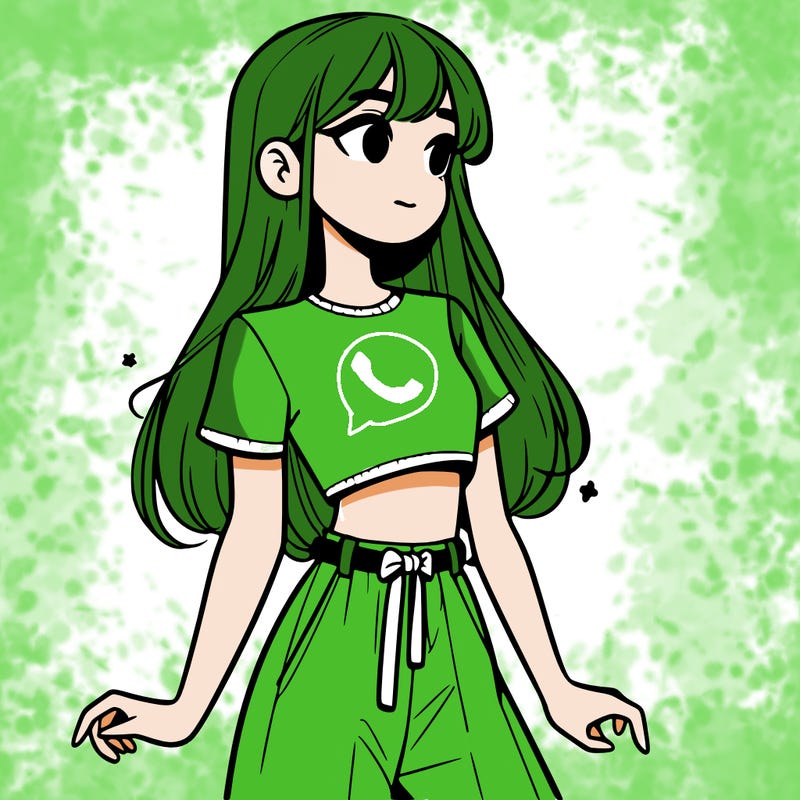 girl in a cute crop top