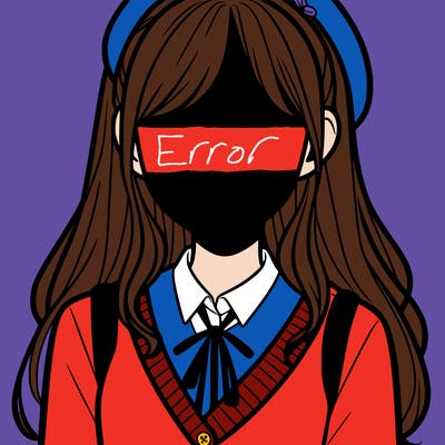 faceless preppy girl