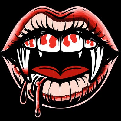 vampire lips