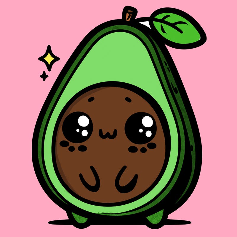 cute avocado