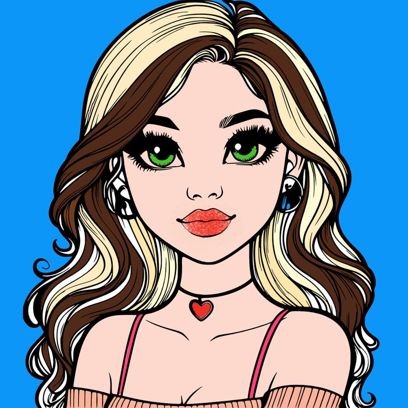 realistic pretty girl