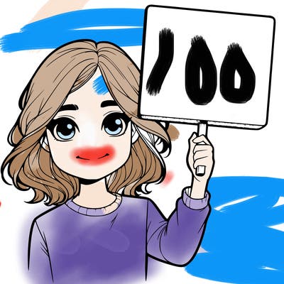 realistic girl holding up a sign