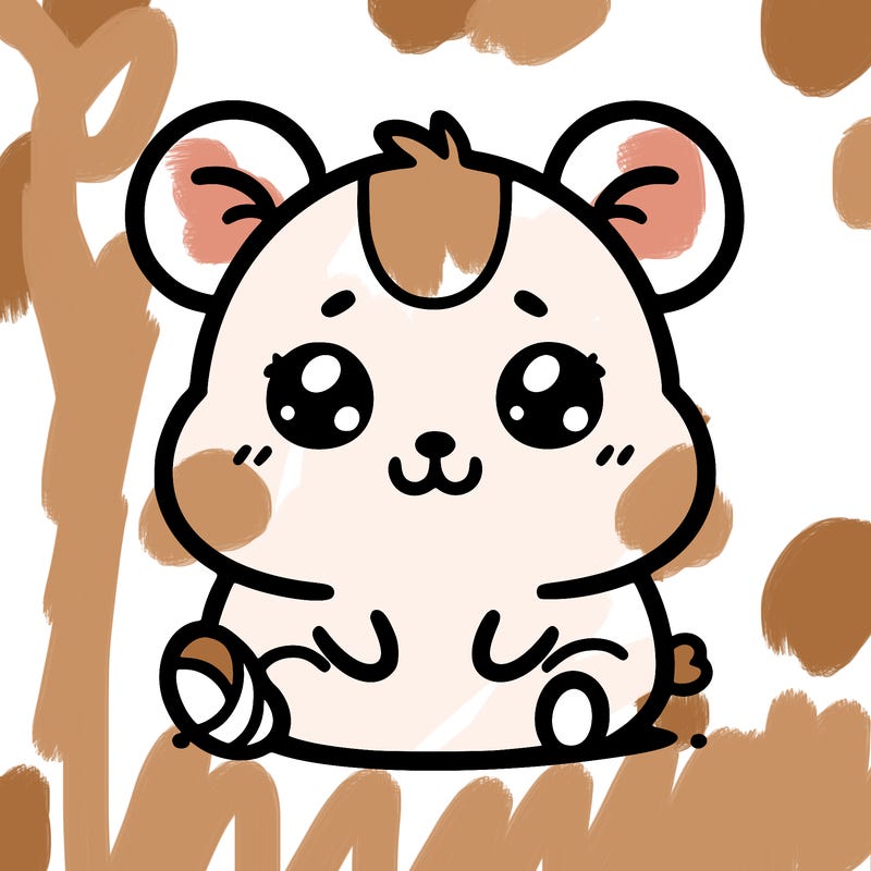 cute hamster