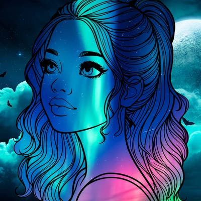 beautiful realistic girl