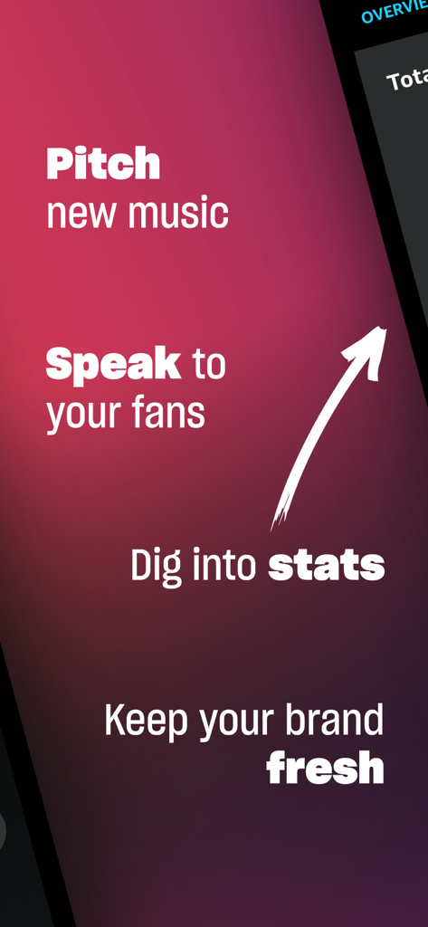 Amazon Music for Artists - Lista de características clave para la aplicación Amazon Music para Artistas, incluyendo envío de música y participación de fans