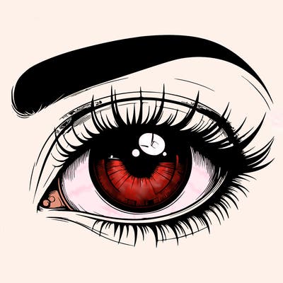 realistic eye