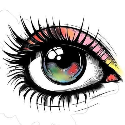 realistic eye