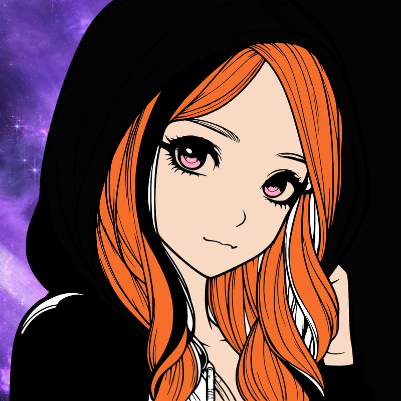 realistic adult girl with hoodie on