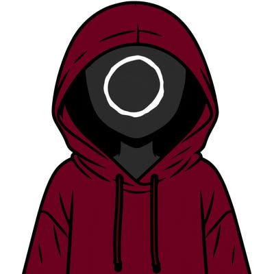 faceless girl in hoodie