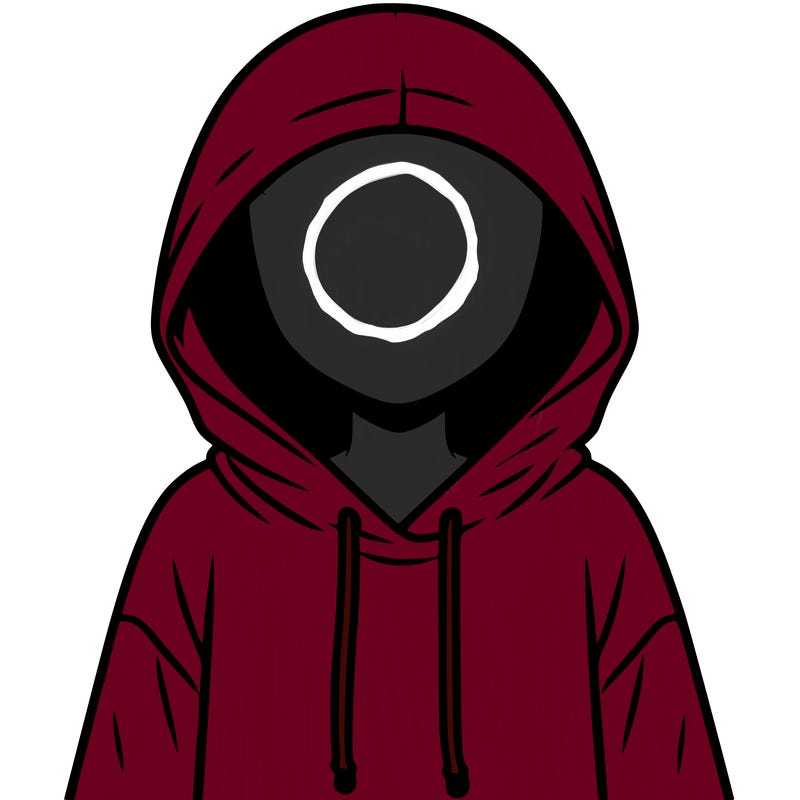 faceless girl in hoodie