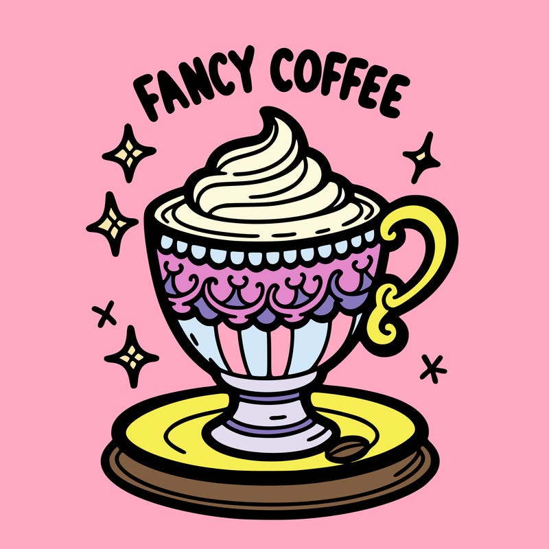 fancy coffee