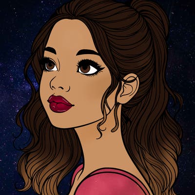 beautiful realistic girl