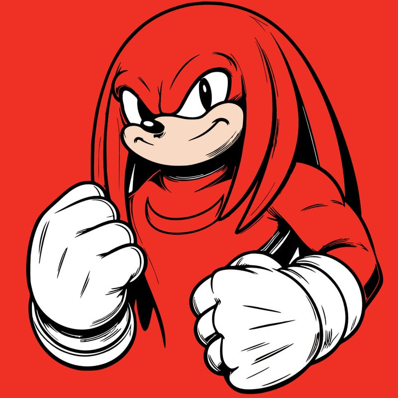 knuckles realistic