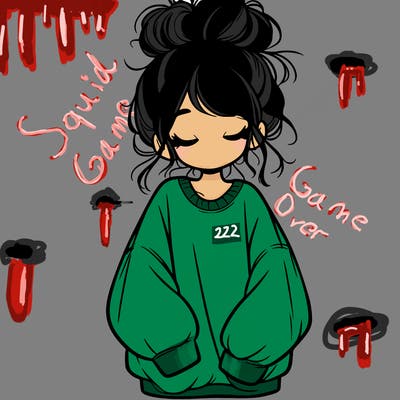 girl with baggy sweatshirt and messy bun