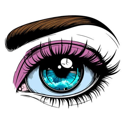 realistic eye