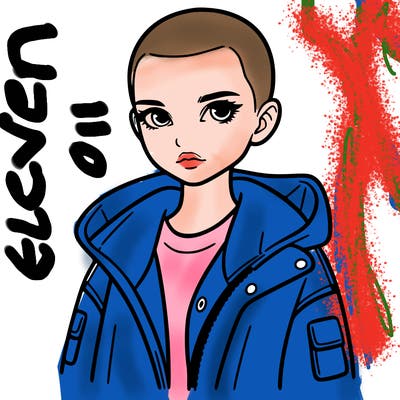 11 from stranger things.