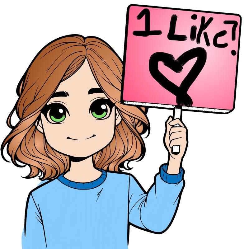 realistic girl holding up a sign