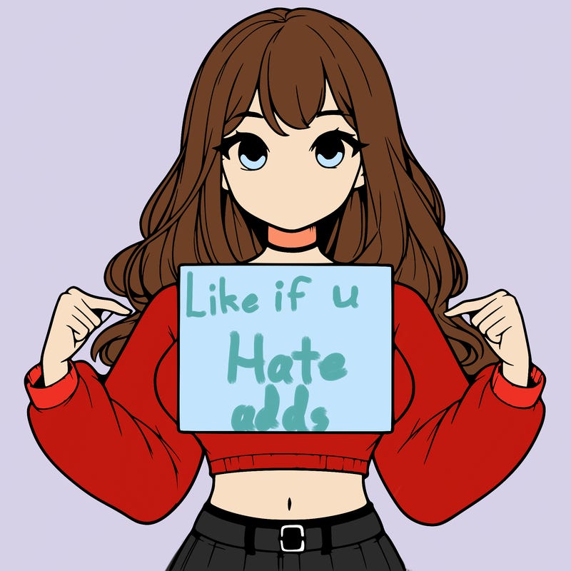 girl holding a blank sign in a long sleeve crop top