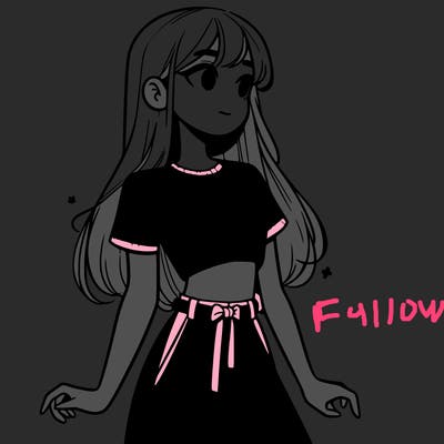 girl in a cute crop top